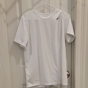 Nike Men's White Dri-FIT T-Shirt